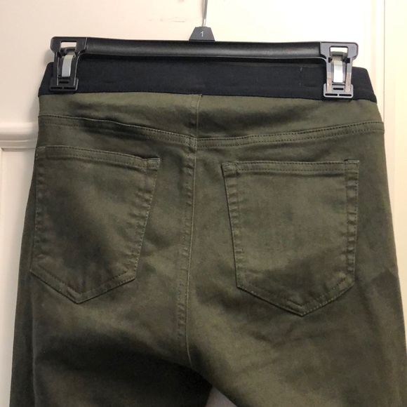 Gap pull on jeans olive - Picture 3 of 3